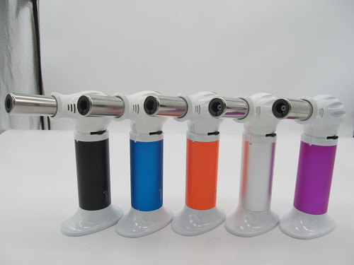 Scorch Torch 7" Neon Colors Multi Tone Table Torch 1ct  