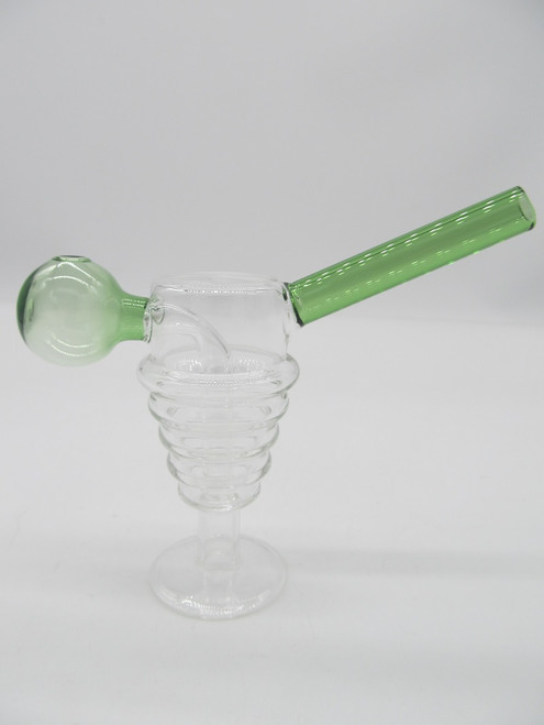 5" Bee Hive Oil Burner Rig (Green)