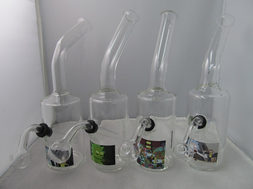 10" 65mm X 5mm Cylinder Oil Burner Rig w/ Character Sticker 