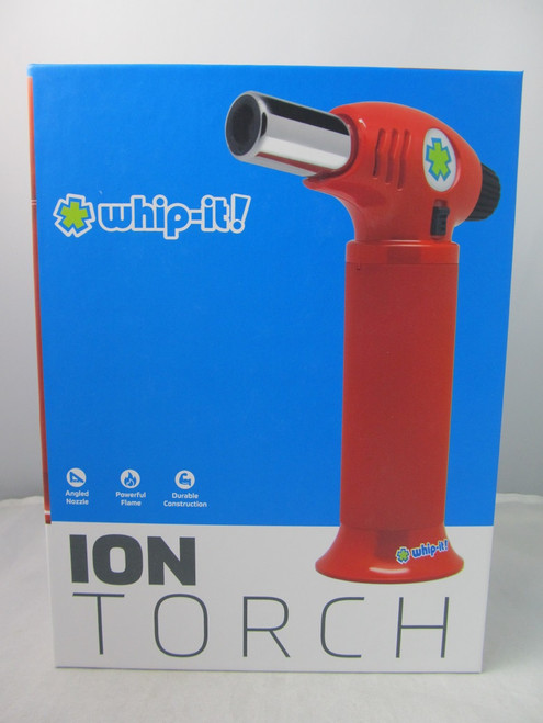 7" Whip It ION Rubberized Torch (Red)