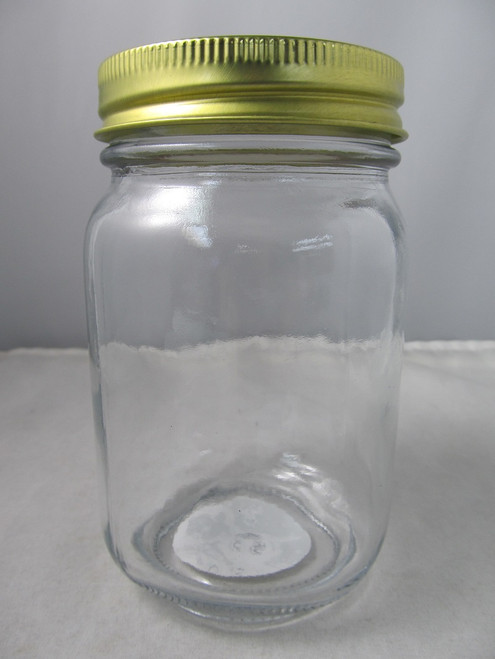 5" Glass Jar 1Pint 18oz Dry 6ct Bundle 
