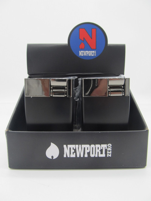 Newport Zero 3" Slim Torch Lighter 12ct Display