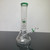 11" Beaker Base Shower Perc Water Pipe w/Dry Bowl (Jade Green)  
