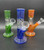 6" Matrix Colors Dome Perc Flat Base Water Pipe 