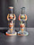 9.5" Double Horn Freaky Monster Perc Water Pipe w/Dry Bowl (White) 