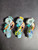 5.5" Sea Anemone & Starfish Hand Pipe (Green)  