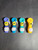 5" Eye Horn N Teeth Monster Hand Pipe (Blue)   