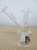 Diamond Glass 6" White Waffle Cake Perc Sidecar Rig w/ Dome & Nail 