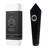 Gemstone 4.25" Pipe By Astral Project (Obsidian)  