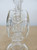 Diamond Glass 10" Crossed Tunnel Recycler 14mm w/ Dome & Nail 