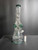 18" Quad Crazy Recycler Water Pipe Rig w/Dry Bowl (Teal)
