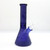 Diamond Glass 10" Sandblasted Beaker Water Pipe w/Dry Bowl
