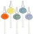 7" Lollipop Quartz Honey Nectar Straw