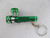 Diamond Cut Flash Light Metal Pipe W/ Pocket Clip