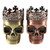 3" Zinc Skull Grinder 12ct Display 