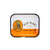 Zig Zag Large 14"X11" Orange Rolling Tray 
