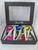 Nirvana Elegant Neon Color Wood Look Pipe Set 6ct Display 
