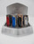 Scorch Torch 3.5" Triple Flame Two Tone Metallic Finish w/ Cigar Punch Torch 12ct Display 