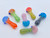 4" TWO TONE TWISTED COLOR HAND PIPE