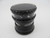Chromium Crusher 2.5" Zdual Diamond Grip XL Storage 4P Grinder (Black)