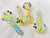 4" Twisted Body Full Color Hand Pipe