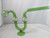 9" XXL Full Color Double Chamber Water Dog w/Stand (Green)