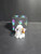 3.5" The Ghost Robber Glass Hand Pipe (White)  