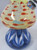 9" Multi Color Mushroom Style Water Pipe