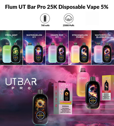 cookie bar vape UT Bar | UT Bar By Flum Disposable | 5% Nicotine