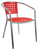 Aluminum Black/Red/Blue Chair 7069