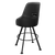 Midnight Diamond Swivel Bar Stool