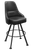 Midnight Diamond Swivel Bar Stool