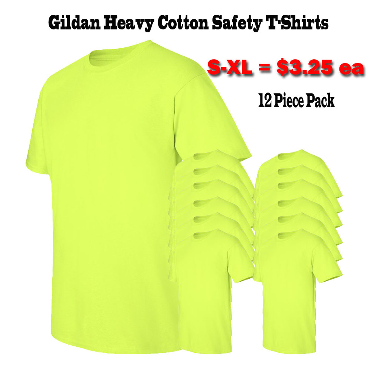 12 Pack: Gildan® Short Sleeve Adult T-Shirt 