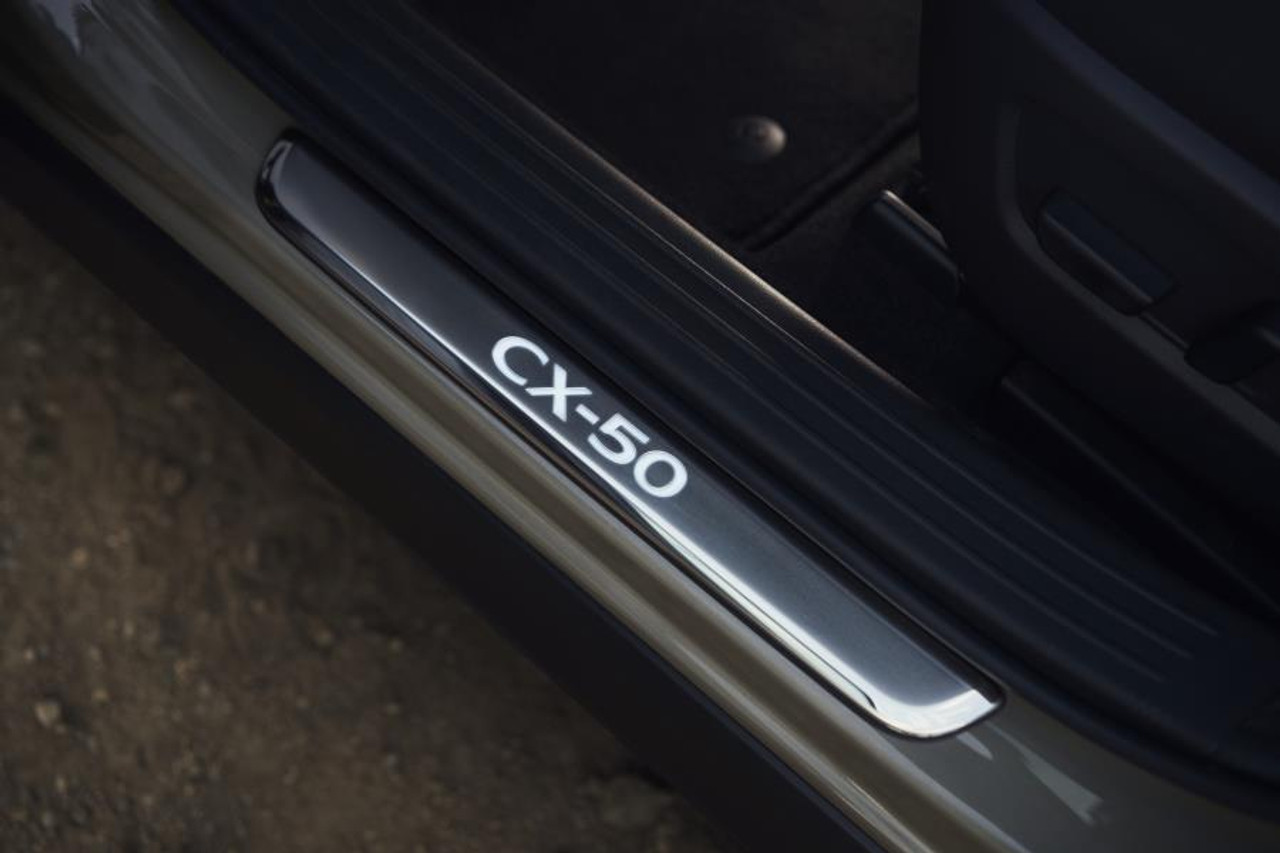 2023 CX-50 Illuminated Door Sill Trim Plates