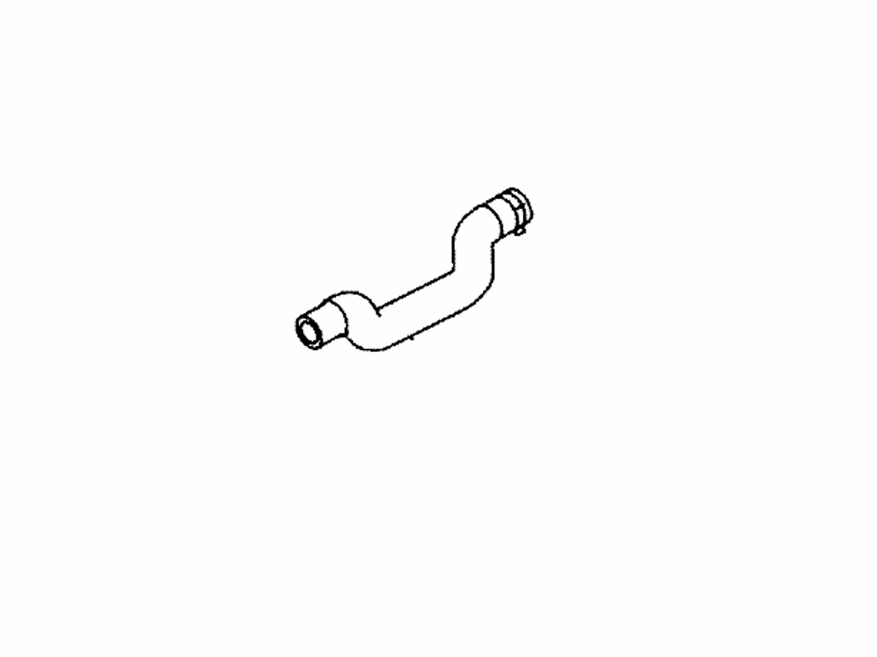 Genuine Mazda CX-7 Top Radiator Hose L33L1518XB