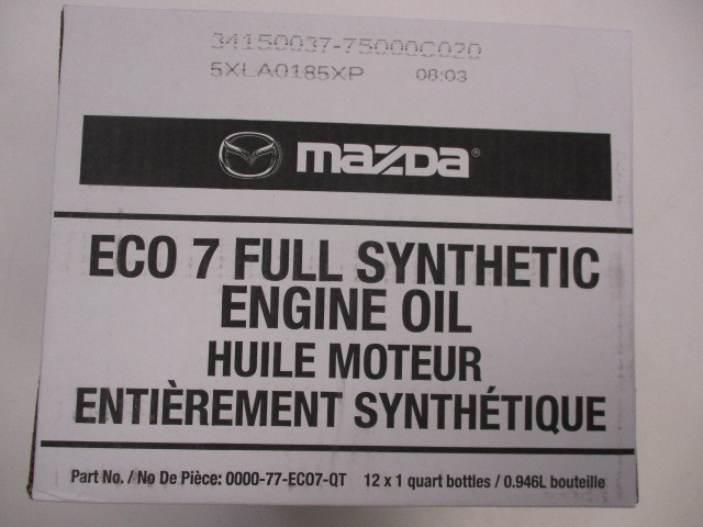Mazda ECO 7 GF-6 0w20 Case (12 quarts) 000077ECO7QT