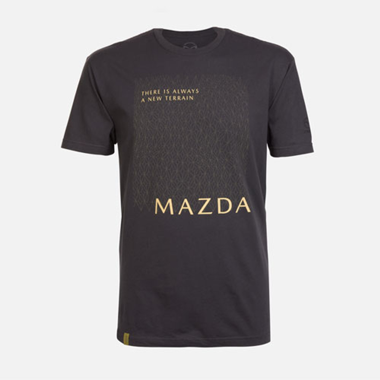 Mazda Topography Print Cotton T-Shirt  1530722