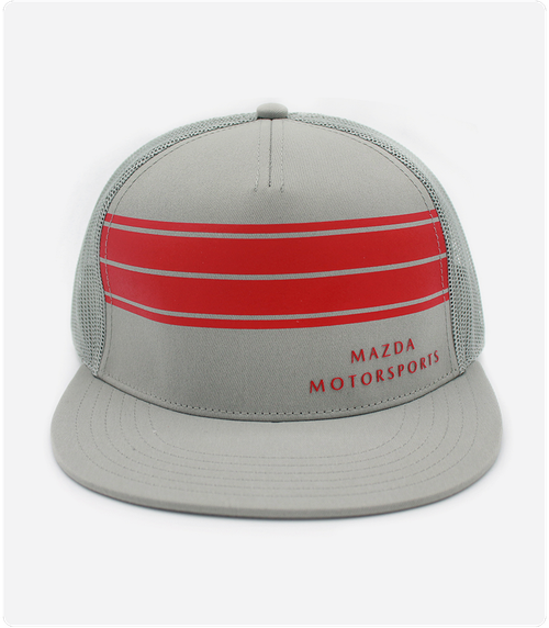 Motorsports Striped Trucker Hat