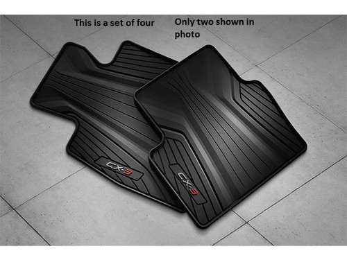 Mazda CX-3 All Weather Floor Mats (set of 4)