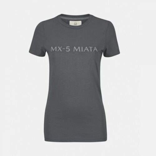 Mazda Womens MX-5 Miata Print Cotton T-Shirt ESST1WNAVY