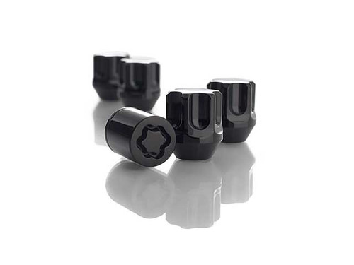 Mazda Lug Nuts, Black, 21mm Hex set of 4