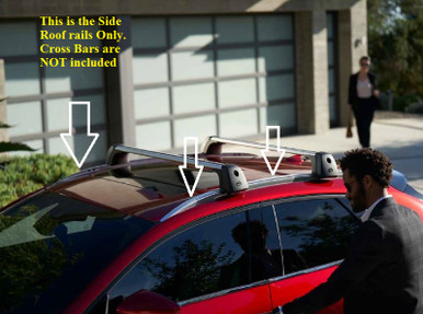Barre Toit Voiture Galerie Toit Pour Mazda Pour CX3 Pour CX-3 2015-2022 2023 Porte-bagages Barres Transport Barre Supérieure Transversale Boîtes Rail Alliage D'aluminium Roof Racks ( Couleur : Argent