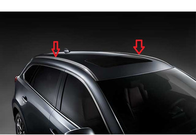 2016 2017 2018 2019 2020 2021 2022 2023 Mazda CX-9 Roof Rails (set