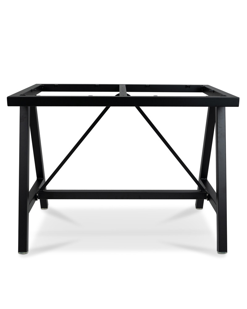 Harper Aluminium Bar Leaner Base - 1190*790*90H, Black