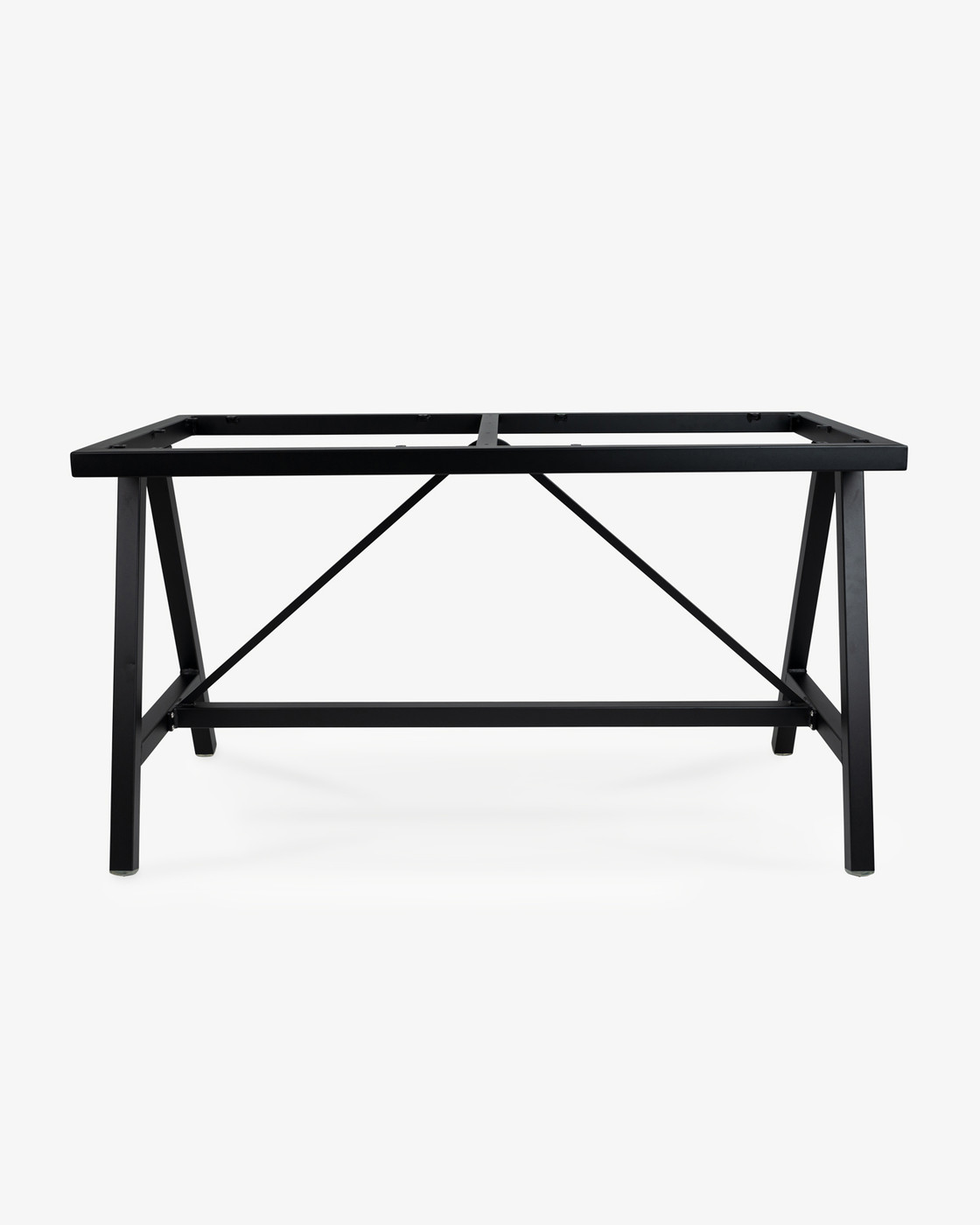 Harper Aluminium Bar Leaner Base - 1590*790*90H, Black
