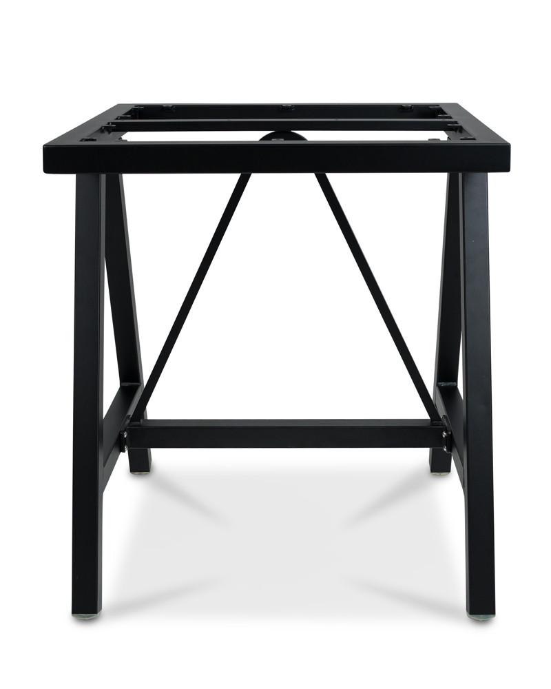 Harper Aluminium Bar Leaner Base - 790*790*90H, Black