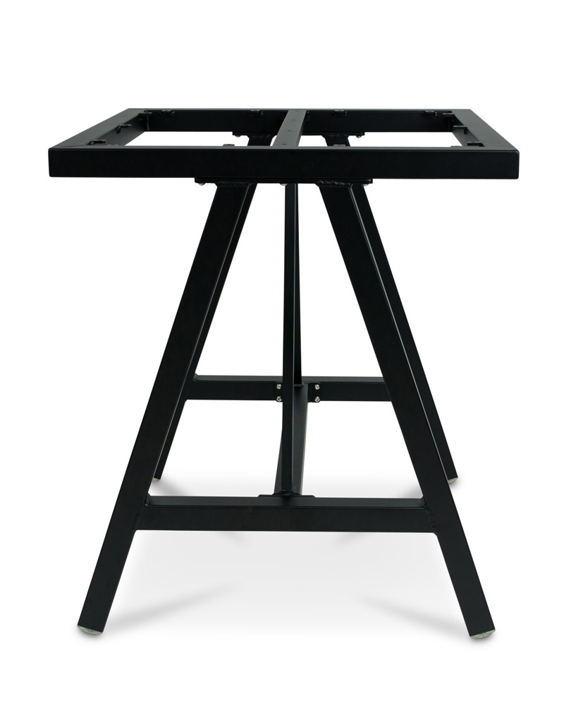 Harper Aluminium Bar Leaner Base - 790*790*90H, Black