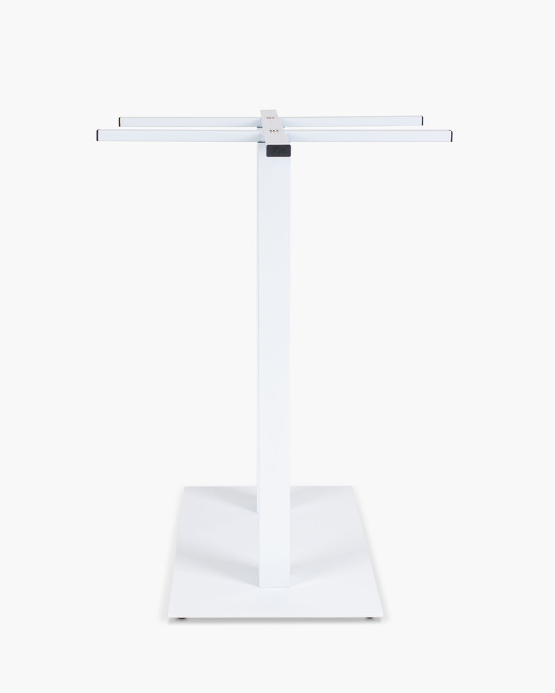 Konus Double Bar Leaner Base - 40X70 X 90Cm H, White