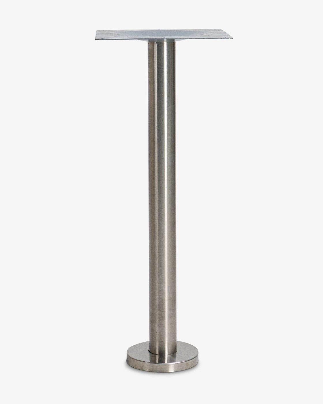 Mono Bolt Stainless Bar Leaner Base - 90H