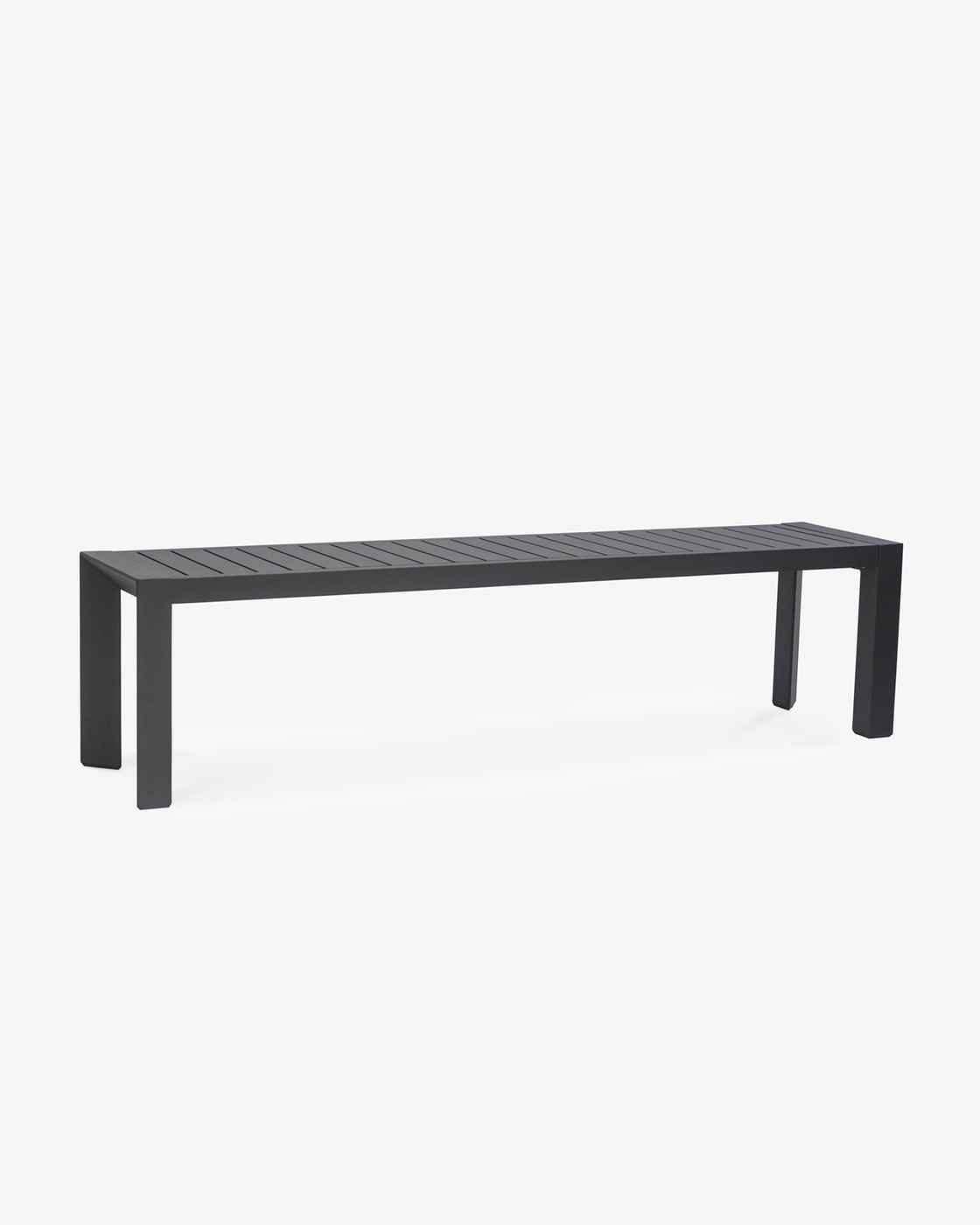 Raglan Outdoor Bench - 180X40Cm, Charcoal